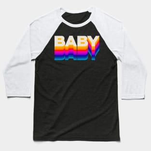 4 Letter Words - BABY Baseball T-Shirt